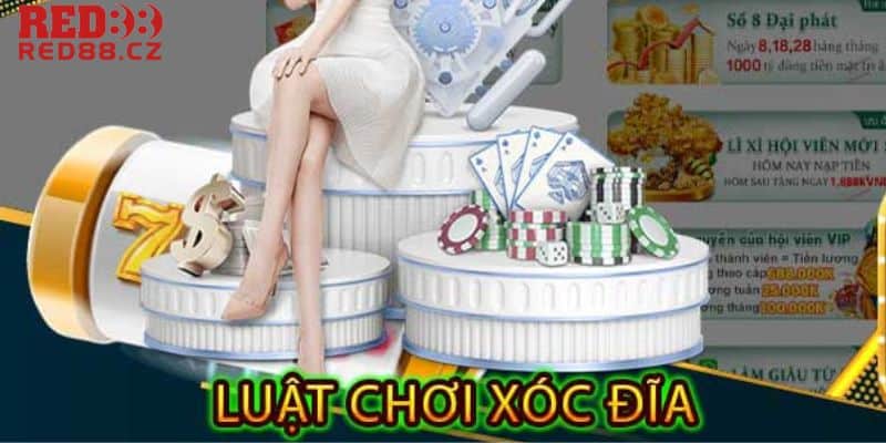 Thông tin cơ bản về luật chơi xóc đĩa Red88